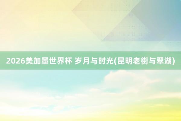 2026美加墨世界杯 岁月与时光(昆明老街与翠湖)