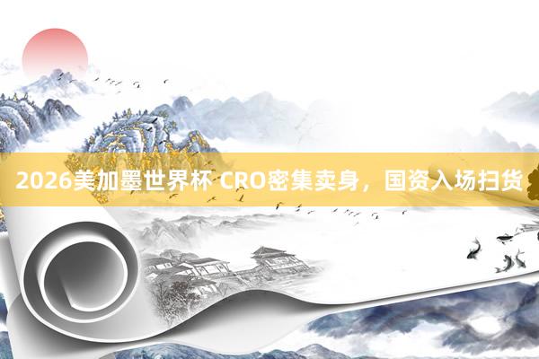 2026美加墨世界杯 CRO密集卖身，国资入场扫货