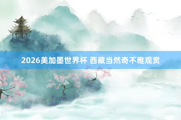 2026美加墨世界杯 西藏当然奇不雅观赏